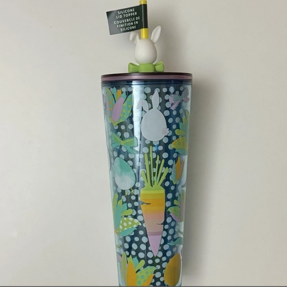 Starbucks Other - Starbucks 2025 Limited Edition Easter Bunny 24oz Cold Cup Tumbler w/ Stopper